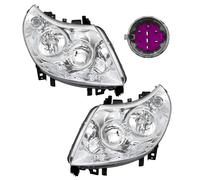 Scheinwerfer für Peugeot Boxer 2010-2014 lila Stecker H1 H7 Halogen links rechts