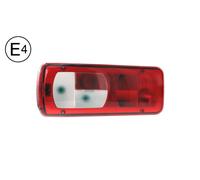 SCHEINWERFER HINTEN LINKS MIT SEITLICHEM STECKER UND KENNZEICHENLEUCHTE-DAF-X...