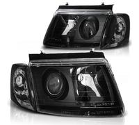 LED Angel Eyes Scheinwerfer passend für VW Passat 3B (B5) 96-00 chrom
