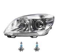 Scheinwerfer links chrom inkl. OSRAM Lampen H7 für Skoda Fabia II 542 545 5J
