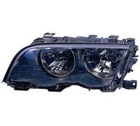Scheinwerfer links für 3er BMW E46 Coupe Cabrio 1999-2001 Schwarz H7 Halogen LW