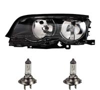 Scheinwerfer links für BMW 3 Coupe E46 04.99- H7/H7 mit Motor inkl. PHILIPS