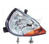 Scheinwerfer links gelb inkl. OSRAM Lampen H7 H1 für Ford KA RB_ Street RL2 RB