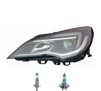 Scheinwerfer links inkl. OSRAM Lampen H1 H7 mit LWR Motor für Opel Astra K B16