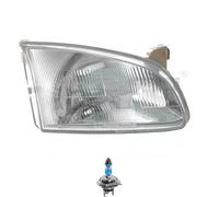 Scheinwerfer links inkl. OSRAM Lampen H4 für Toyota Starlet EP9_