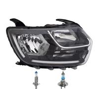 Scheinwerfer links inkl. OSRAM Lampen H7 H1 mit Tagfahrlicht für Dacia Duster HM