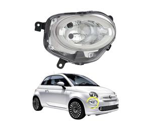 Scheinwerfer Projektor Vorne Dx Richtig Niedriger Abbagl LED Fiat 500 2015