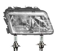 Scheinwerfer rechts für Audi A3(8L) Bj. 09/96-09/00 H7+H4 inkl. Osram Lampen