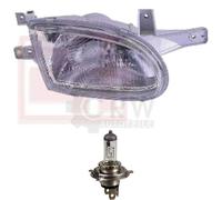 Scheinwerfer rechts für Hyundai Accent Bj. 02/97-12/99 H4 inkl. PHILIPS Lampen