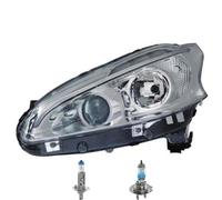 Scheinwerfer rechts inkl. OSRAM Lampen H1 H7 mit LWR Motor für Peugeot 208 CA_