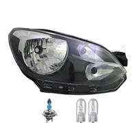 Scheinwerfer rechts schwarz inkl. OSRAM Lampen mit LWR Motor für VW UP 121 122
