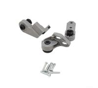 Scheinwerfer-Reparatur-Set vorne links | für Mercedes C W203 | OEM A2038203114 | ABS graue Halterung Fahrerseite Montage | Scheinwerferhalterung