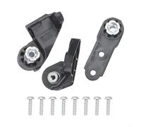 Scheinwerfer-Reparatur-Set vorne rechts für Mercedes-Benz C-Klasse (W203) - ABS-Kunststoff, grau, OEM A2038203214