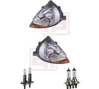 Scheinwerfer Set für Ford Ka Bj. 11/96->> glasklar H7+H1 inkl. Osram Lampen 9WY