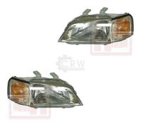 Scheinwerfer Set für Honda Civic 5t Bj. 97-03/01 H4 Frontscheinwerfer