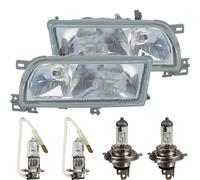 Scheinwerfer Set für Nissan PRIMERA P10 06.90-06.96 H4/H3 inkl. PHILIPS