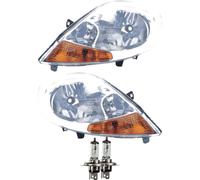 Scheinwerfer Set für Renault PRIMASTAR Kasten X83 03.01- H4 inkl. OSRAM 1363966