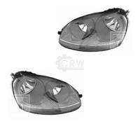 Scheinwerfer Set für VW Golf V Bj. 10/03-08/04 H7+H7 Frontscheinwerfer 1335139
