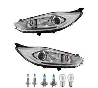 Scheinwerfer Set inkl. OSRAM Lampen H7 H1 mit LWR Motor für Ford Fiesta VI