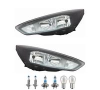 Scheinwerfer Set inkl. OSRAM Lampen H7 H1 mit LWR Motor für Ford Focus III