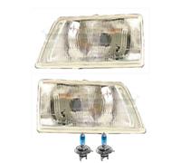 Scheinwerfer Set inkl. Premium Lampen für Peugeot 205 II 20A/C mit Lampenträger