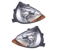 Scheinwerfer Set links rechts Blinker Gelb H7 mit Fernlicht für Ford KA RB_ RB