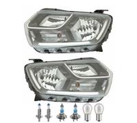 Scheinwerfer Set links rechts inkl. OSRAM Lampen H1 H7 für Dacia Duster HM_ HM