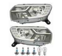 Scheinwerfer Set links rechts inkl. OSRAM Lampen H7 für Dacia Logan II