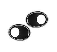 Scheinwerfer Staubkappe Für Nissan Qashqai J11 2014 2017 Ersatz Vorne Langlebige ABS-Chrom-Nebelscheinwerfer-Lampenabdeckungs-Lünettenverkleidung