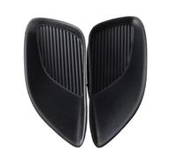 Scheinwerfer Staubkappe Wasserdicht Für Toyota Für Yaris 2006-08 4 Türen Frontschürze Licht Rahmen Abdeckung Geschlossen Zellular Grid Keine Loch Lampe Grill Lünette(NO Hole 1 pair)