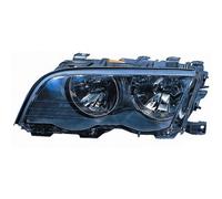 Scheinwerfer Vorne Links für BMW Serie 3 e46 1998 Al 2001 Schwarz