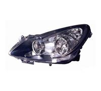 Scheinwerfer Vorne Links für Opel Corsa D 2006 IN Dann Schwarz