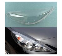 Scheinwerferglas Für Peugeot 207 2009-2013 Auto Front Scheinwerfer Objektiv Abdeckung Auto Shell Scheinwerfer Lampenschirm Glas Lampcover Kopf Lampe Licht Abdeckung Lichtscheibe Scheinwerfer (Farbe :