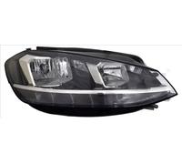TYC Hauptscheinwerfer 20-17600-06-2 - links H7/H9 mit LED für VW Golf VII