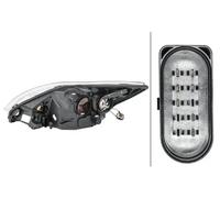 Hauptscheinwerfer rechts 12 V H7/H1 Halogen HELLA für u.a. FORD FOCUS