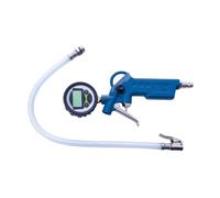 Scheppach Reifenfüllmessgerät mit digitalem Manometer bar, MPa, kg/cm², PSI