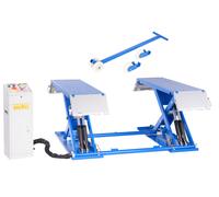 Scherenhebebühne 3,5t automatische Verriegelung 230V mobil inkl Rangierkit 00185