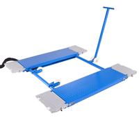 Scherenhebebühne 3,5t automatische Verriegelung 230V mobil inkl Rangierkit W0185