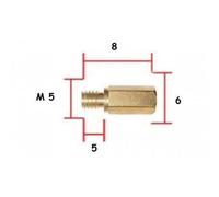 Scherzkaugummi Hoch 128 MM Vergaser Keihin-Oko Motorrad Motor Ersatzteile Moped