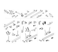 Schienen-Gleiter Thule passend zu Omni-Bike Elite G2/Excellence, 2 St.