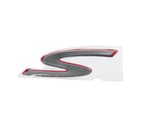 Schild/Schriftzug 'S' OEM für Beinschild für Vespa GTS Super Sport 125, 300
