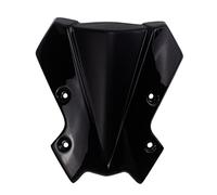 Schirmabweiser Motorrad Sportverkleidung Windschutzscheibe Visier Windschutzscheibe Für Für Z650 Für Z900 2020 2021 2022 Windschild(Schwarz)