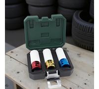 Schlagnuss Set mit Felgenschutz 17mm 19mm 21 mm Schlagschrauber Nüsse Radmutter