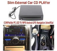 Schlanker Externer Auto CD Player Kompatibler PC LED TV/MP5 Android GPS Nav DE