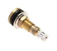 Schlauchloser Reifenventilschaft TR618A für Landwirtschaft, Messingmaterial mit Gummidichtung, geeignet für Traktorreifen