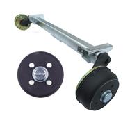 Schlegl 900kg Anhänger Achse SB9 - 1300mm - Radanschluss 4 x 100 - gebremst