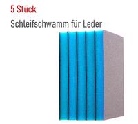 Schleifschwamm für Flüssigleder Leder Schleifpad 5 Stücke Lederreparatur