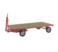 Schlepperanhänger, 2-Rad-Drehschemel-Lenkung, Tragfähigkeit 2 t, Ladefläche 3,0 x 1,5 m, Luftreifen kaiserkraft