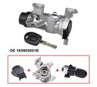 Schließzylinder Zündschloss Gehäuse + Schlüssel 1K0905851B für VW Seat Skoda