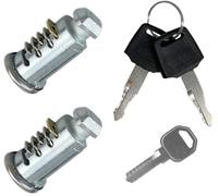 Schlosskerne, kompatibel mit Thule One-Key System, Schließzylinder für Fahrradträger, Dachladung, Türme, Skiträger, 2 Stück